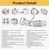 SPENDEAL 18 in 1 Multifunctional Kitchen Faucet Wrench Tool Under