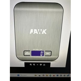 JAWK digital kitchen scales