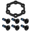 eMagTech 5mm Hub Brake Disc Spacer with Screws Aluminum Alloy