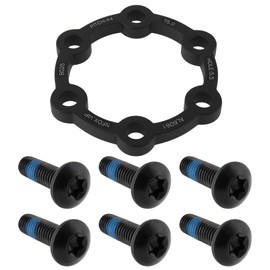 eMagTech 5mm Hub Brake Disc Spacer with Screws Aluminum Alloy Suitable for Most Mountain Bikes
