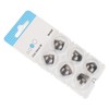 6pcs Silicone Click Sleeve Accessory Protect Ears Washable Sound Amplifier