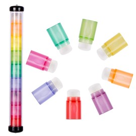 Yoseng 8 pcs Finger Ink Soft Bristle Blending Brushes Daubers for Painting,Drawing, Ink,Card Making,Commodities for Finger Painting,Crafter Color Coded Handles Ink Blender Tool