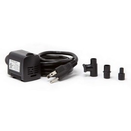 Beckett M160AUL Fountain pump Submersible Water Pump Max Flow 160 GPH, 8.4 Watt, Max Lift 4.1 Ft, for Fountain Fish Tanks Ponds, Black