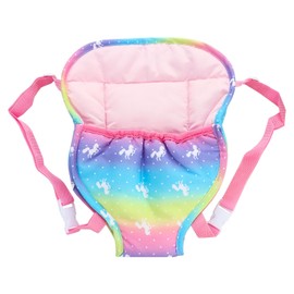 SOTOGO Baby Doll Carrier Doll Backpack Carrier for American Doll 15 Inch to 18 Inch Dolls