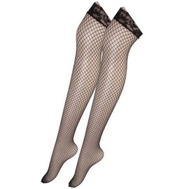 BUZZxSELECTION TVS02S22 Women's Knee High Socks Tights, Net Tights, Stockings, 2 Pairs