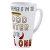 CafePress Good Sister Or The Evil One 17 oz Latte