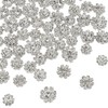 arricraft 60pcs Rhinestone Embellishments Flatback Buttons, 10.5mm 4 Styles Shiny