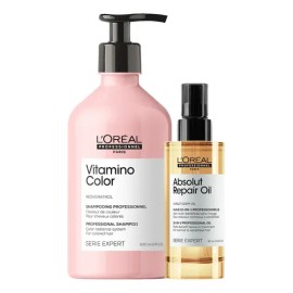 Kit Shampoo 500ml+aceite 90ml L'oréal Professionnel