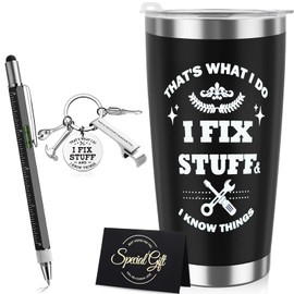 Joybble Gifts for Men, Father's Day Dad Gifts, Birthday Gift Sets for Dad, Gift Ideas for Father, Valentines Anniversary Fathers Day Presents Gift for Him, Greeting Car with Keychain