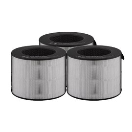 Nispira 3-in-1 PFSPTC01 HEPA Carbon Filter Replacement For Air Purifier | For LG PuriCare AeroTower U9CV2B / U9CS1C / U9CV1C (NOT For model 360 AS560DWR0) | Remove Smoke, Dust, VOCs | 3 Packs