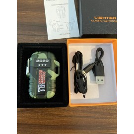 Unbranded Trump 2020 Camouflage Rechargeable & Waterproof Outdoor Lighter