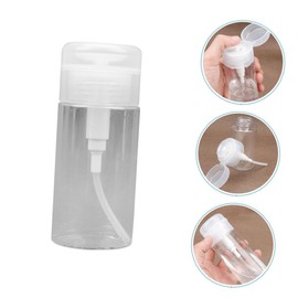 Minkissy Travel Size Toiletries Containers 3 Pack Portable Pump Bottles Travel Foam Pump Bottles for Liquids