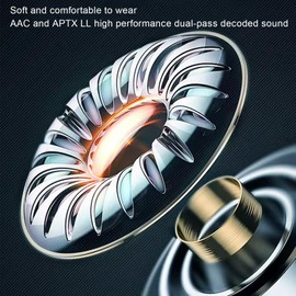 Real Time Earphone Translator Lingo Plugs Translator Earbuds 144 Languages Online Translation 5.4 Wireless Over Ear Tube Headphones with App for Travel Music and Calls (Beige)