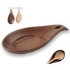 Spoon Rest Non-Slip Spoon Holder, Wooden Spoon Rest, Kitchen Accessories