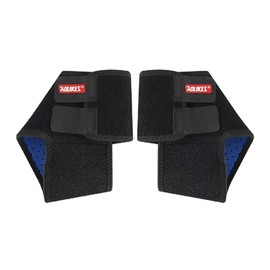 1Pair Support Pads Guard Kids Children Ankle Brace Wrap Protection Sport, Adjustable Wrap Guard, Sizes S/M, Fits Shoe Sizes 12-3 (S) and 4-6 (M)