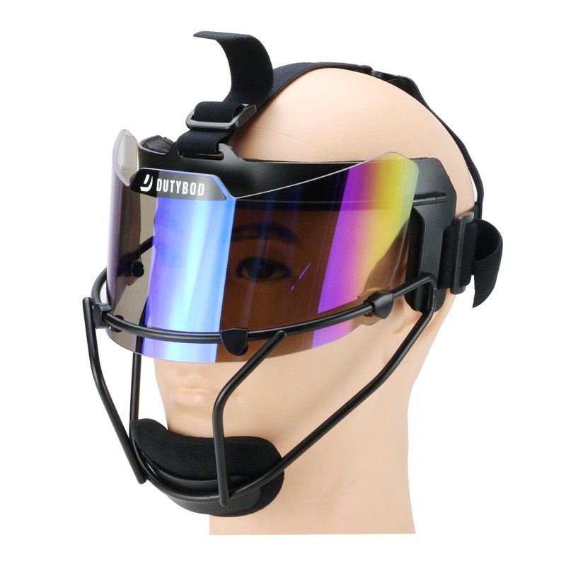 DUTYBOD Softball Face Mask Softball mask Visor Lightweight and Comfortable