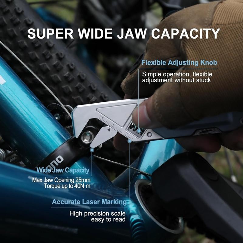 EDC Multi Tool, 6 in 1 Wrench Multitool with ,