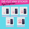 Set 3Pcs I'm Literally Just A Girl Sticker Girly, Feminist,