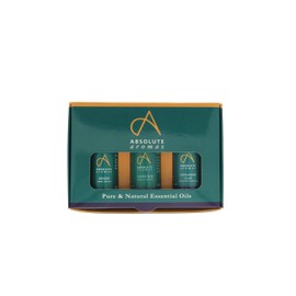 Absolute Aromas Spicy Essential Oils Set - Pack of 3 x 10ml - 100% Pure Clove Bud, Ginger & Cinnamon Leaf Balsam Essential Oils