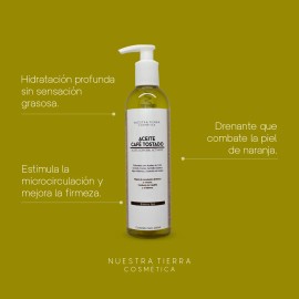 Kit Gel Exfoliante Y Aceite De Café Tostado