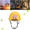 Outdoor Safety Helmet with Solar Power Fan Working Hat Construction