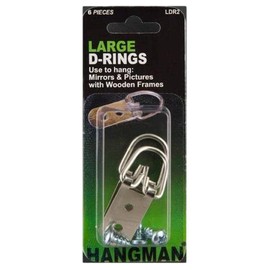 LDR2 Large D Rings by Hangman by PictureHangers