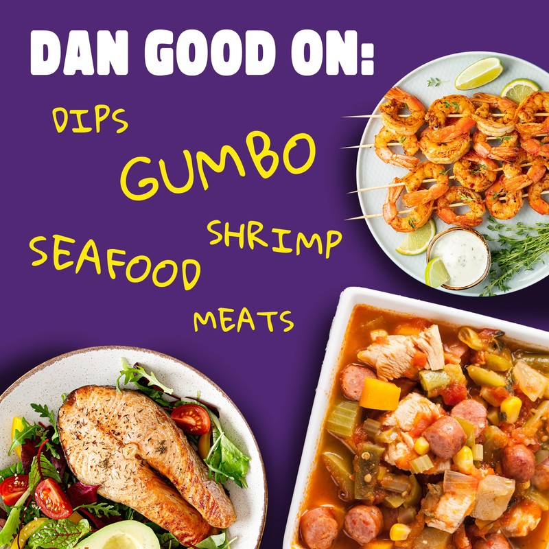 Dan-O's Cajun Seasoning, 2.8 oz Bottle, 2 Pack, Spicy Seasoning