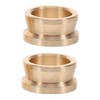 Gatuida 2pcs Fishing Rod Repair Guide Rings Durable Replacement for