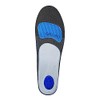 endurance Unisex Insole Arch Support High 1001 Black 44-48, 1001