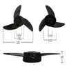 Boat Propeller for Brushless and brushed Electric Trolling Motor,Engine Replacement