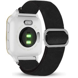 Giaogor ID206 Band, Stretch Elastics Adjustable Strap Compatible for LIFEBEE ID206 1.69" Smartwatch/YONMIG ID206 1.69 Inch ID206 Smartwatch (Black)