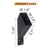 4 Pcs Pergola Brackets, 45-Degree Angle Bracket. Specially for Reinforcing