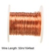 sourcing map Magnet Wire Enamelled Copper Wire Spool 164 Inches