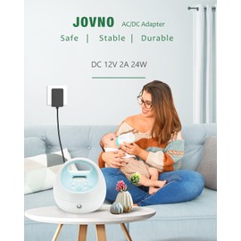 Spectra Breast Pump Power Cord, 12V, Spectra Pump Power Supply Charger for S1 S2 Plus SPS100 SPS200 S3 Pro Baby Breast Pump Suction Device, Black