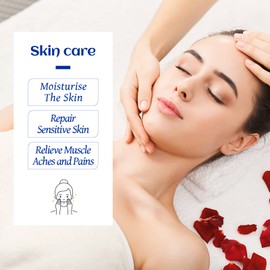 HIQILI Chamomile Essential Oil, Pure Natural Chamomile Oil for Skin, Diffuser, Hair, Aromatherapy, Massage and Face - 3.38 Fl Oz