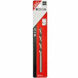 Light Seiki Super Ironwork Drill, 1 Pack, 0.27 inches (6.8 mm) (Metal/Metal)
