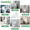 Germiwipe Printed Toilet Seat Bands,Toilet Strips,Hotel Essentials Paper Toilet Seat