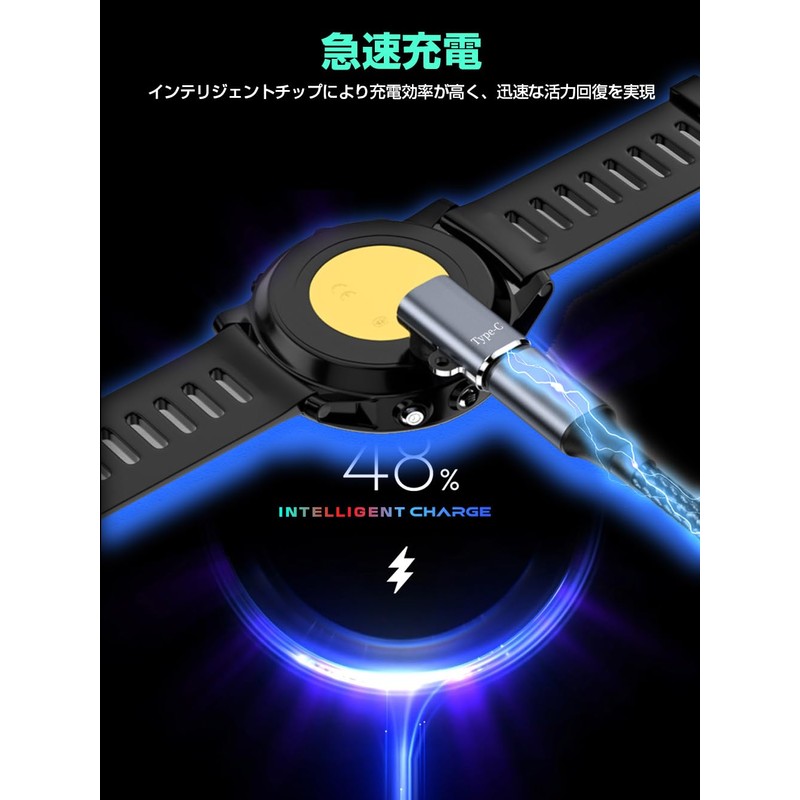 USB Type C Conversion Adapter for Garmin Smart Watch, Charging,