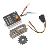 Brush Motor Speed Controller 12V500W Motor Speed Controller with 410