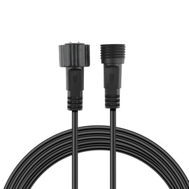 Waterproof Extension Cable for Solar Outdoor String Lights, 6 Ft Extension Cord aka Wire for Solar Strip Lights