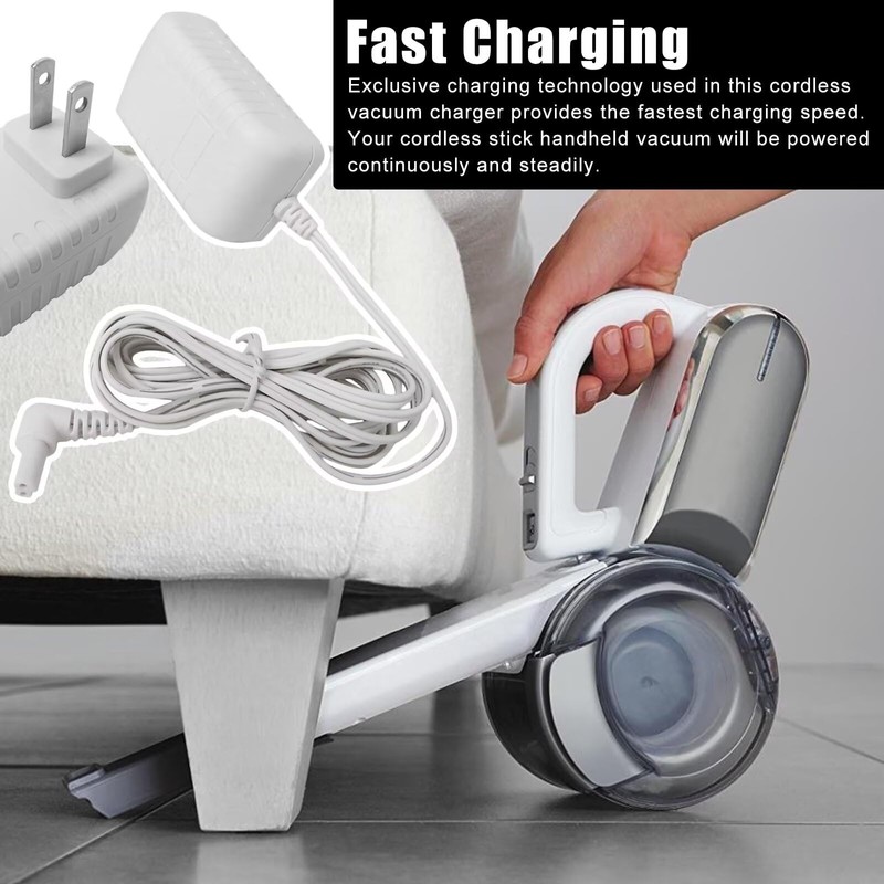 New Replacement Adapter for Black and Decker Handheld Vacuum HCUA525JP,