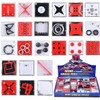 Mini Cube Puzzle Box Set, Brain Game 24PCS Maze Puzzle