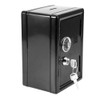 Safe Box Piggy Bank with Lock and Key, 7" H