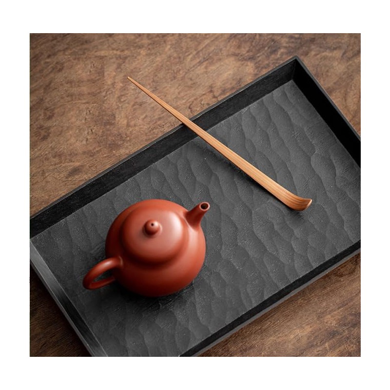 LONNEA Chashaku Chashaku Carbonized Bamboo Tea Utensils, Bamboo Tea Spoon,