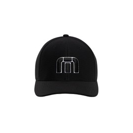 Travis Matthew AA800BBJV Unisex Classic Tech Cap (Brand Logo/Stretch) / Hat Golf, Black, L–XL