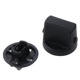 Ignition Key Knob Push Turn Switch Kit, D461-66-141A-02 D6Y1-76-142 Black Switch Replacement Car Accessories Parts for Mazda