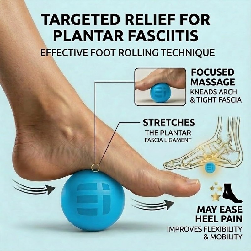 Massage Lacrosse Ball for Deep Tissue Relief - Trigger Point
