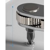 Right Angle Phillips Magnetic Screwdriver, 1/4” PH2 Mini Ratchet Wrench