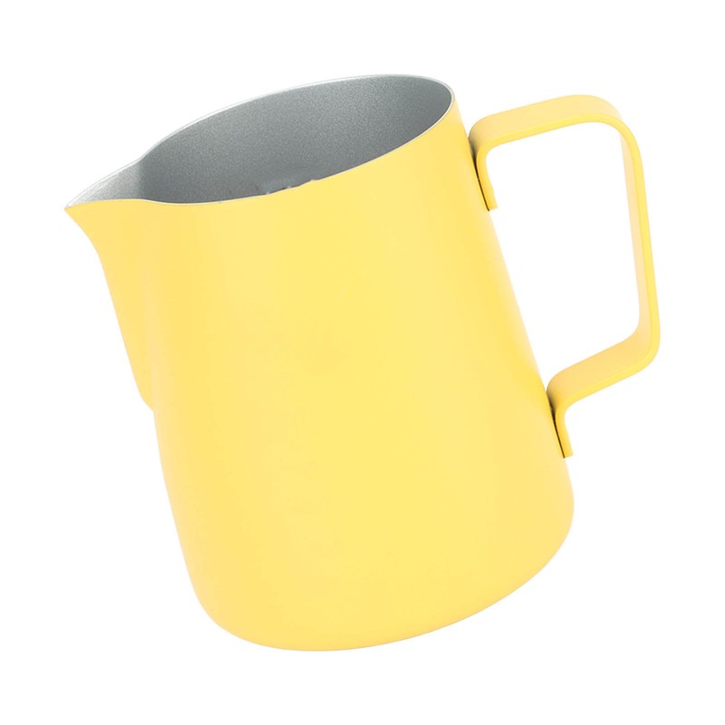 Milk Frothing Pitcher Stainless Steel 380ml Pointed Spout Milk Froth