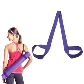 MANTIANXINGSHENL Yoga Mat Carrying Mat Strap Strap Sling Mat Carrying Strap Sling Yoga Stretch Strap Yoga Mat Elastic Strap Fitness Stretching Strap Belt Pack Up Easily Different Mat Purple